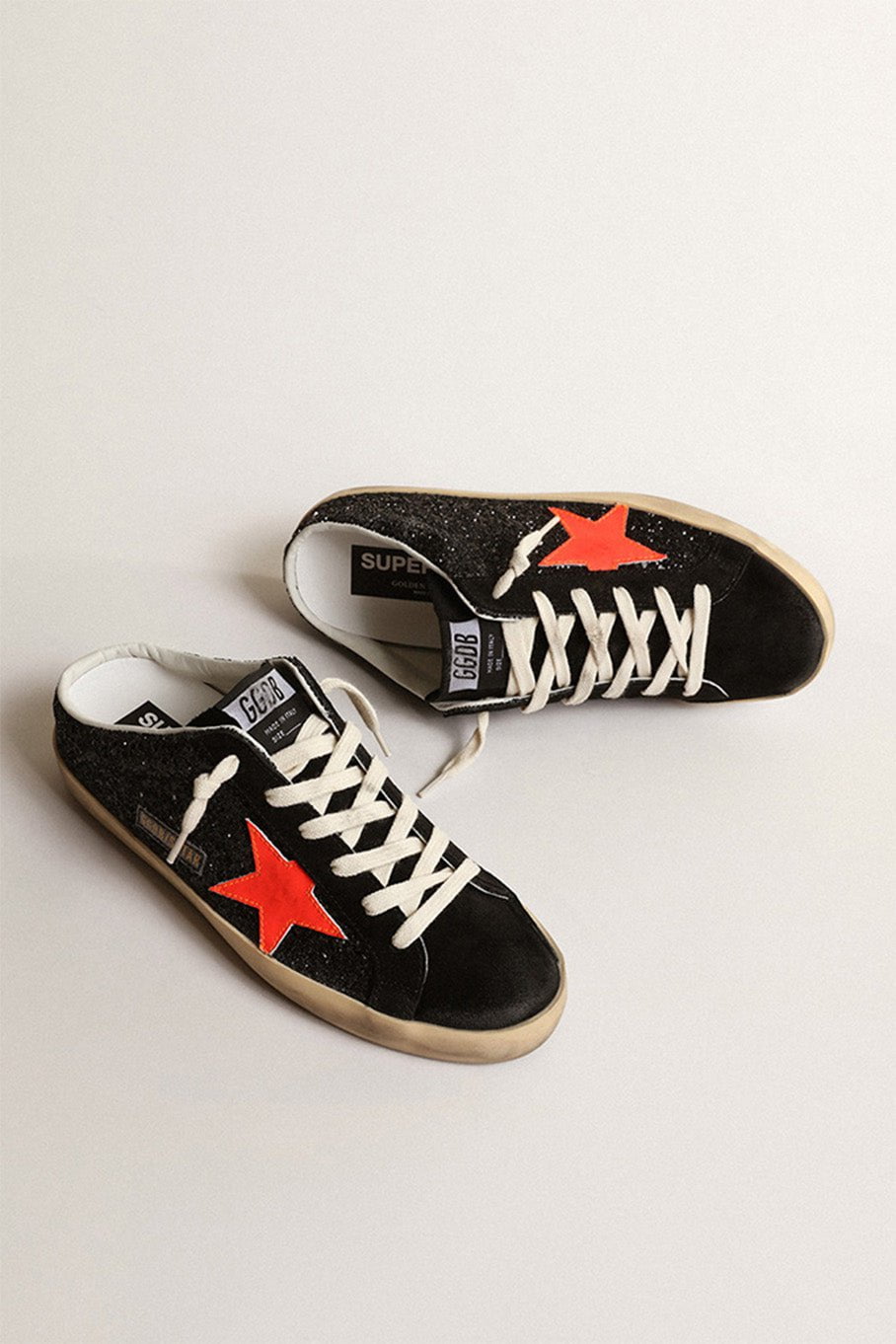 GOLDEN GOOSE-Super-Star Sneaker - Glitter-