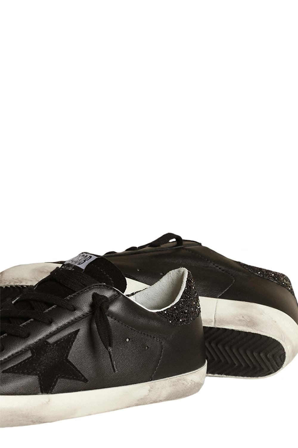GOLDEN GOOSE-Super-Star Mixed Leather Sneaker-