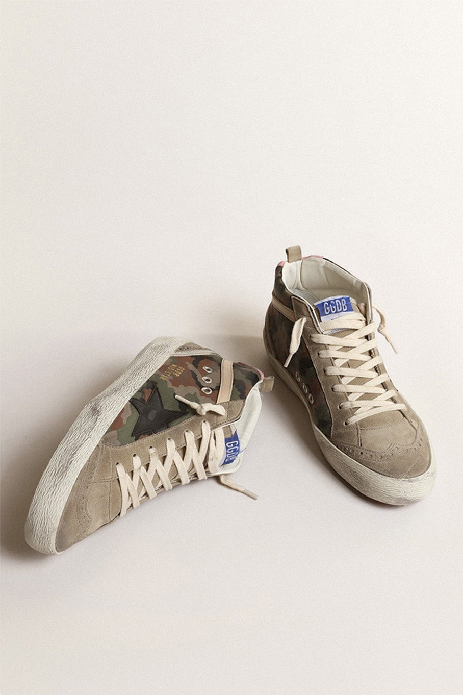 GOLDEN GOOSE-Mid Star Sneaker - Camouflage-