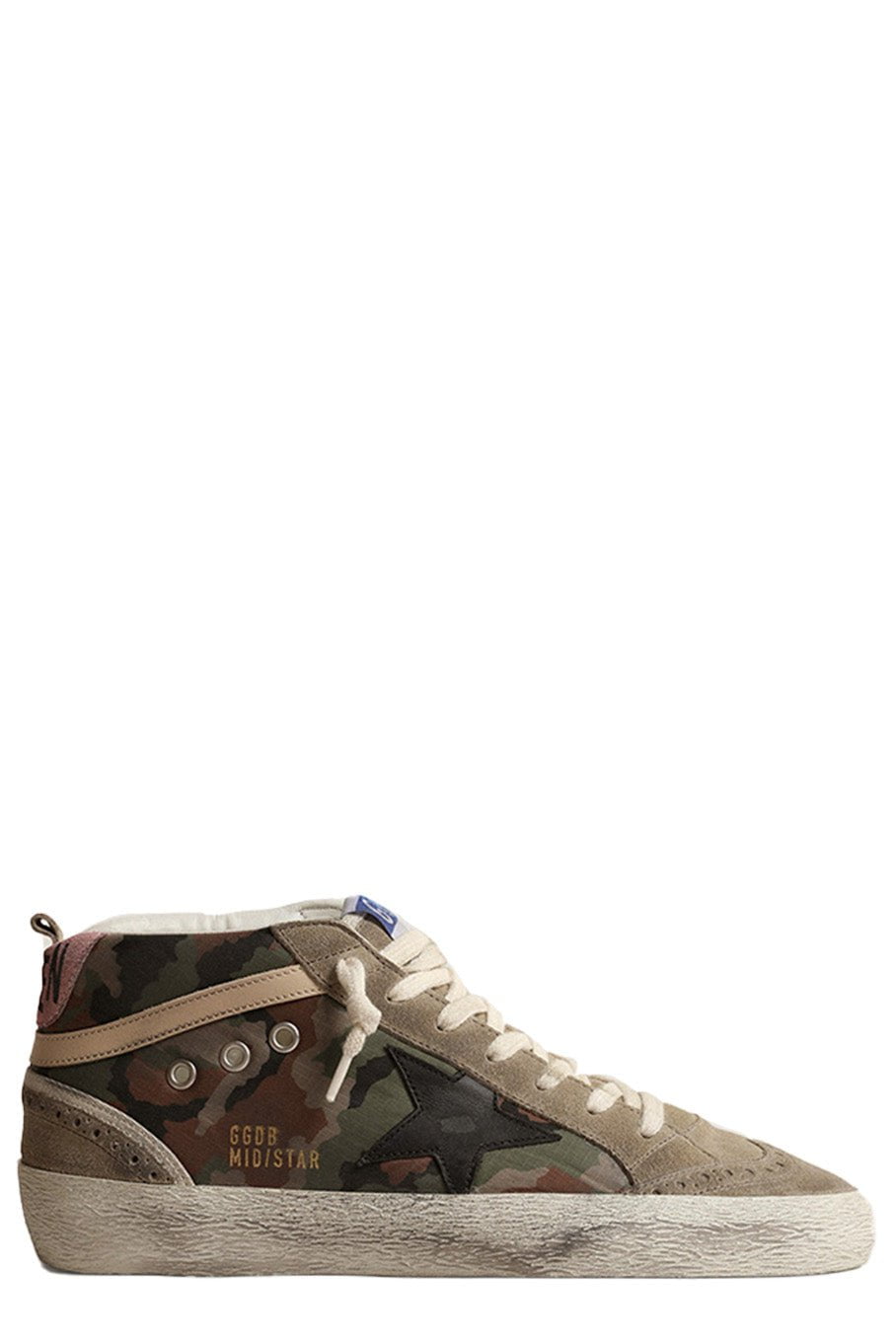 GOLDEN GOOSE-Mid Star Sneaker - Camouflage-