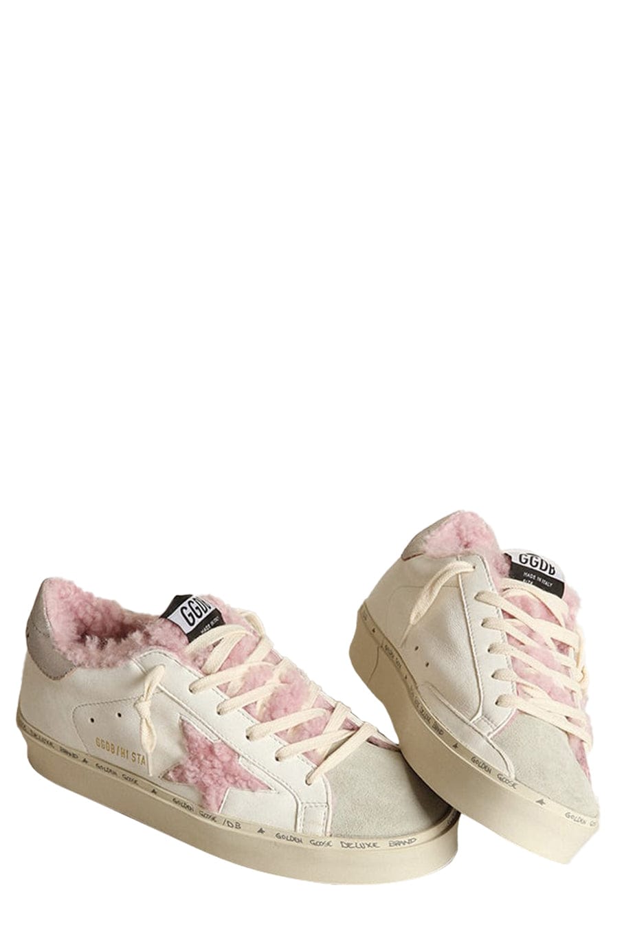 GOLDEN GOOSE-Hi Star Shearling Sneaker-