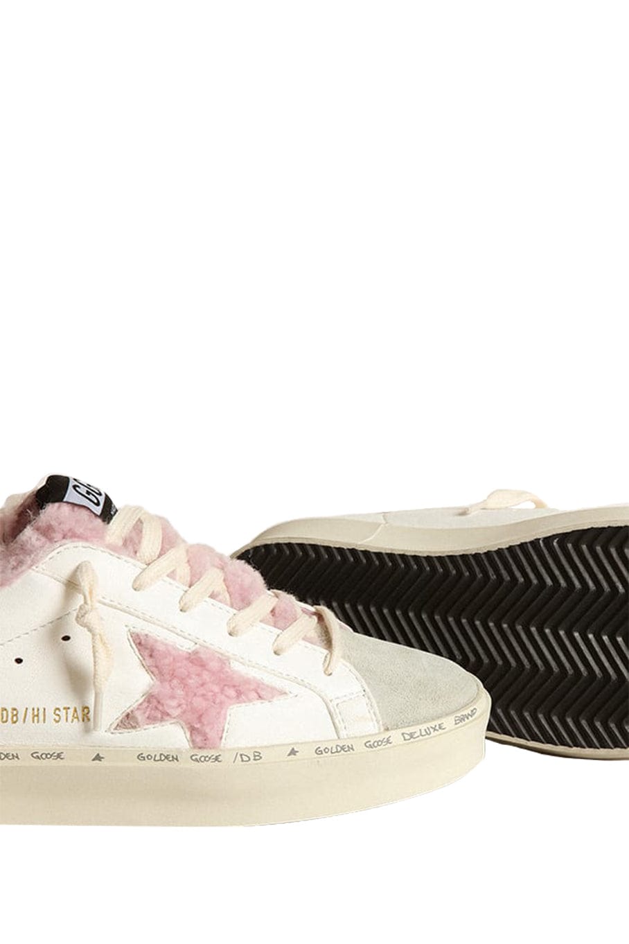 GOLDEN GOOSE-Hi Star Shearling Sneaker-