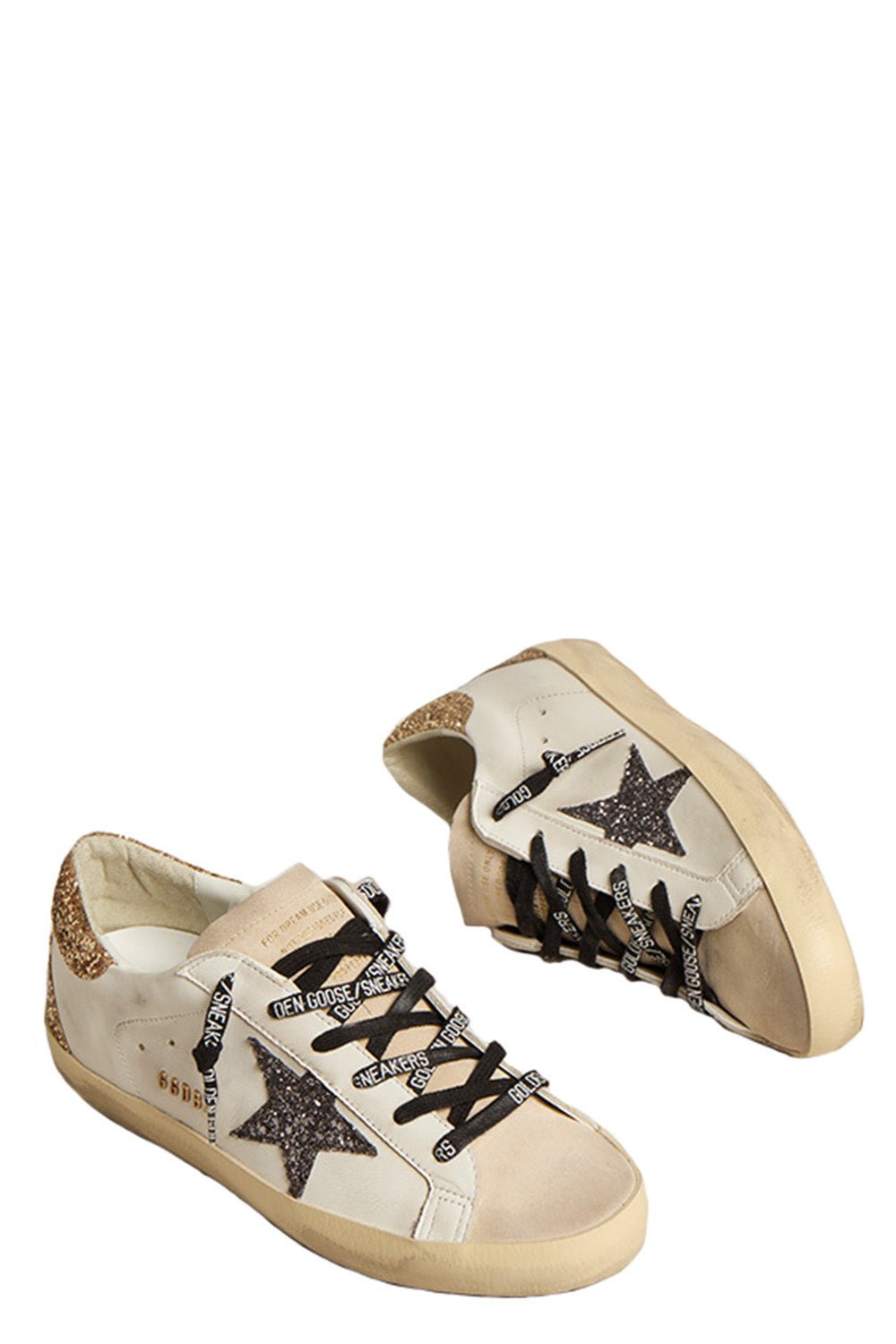 GOLDEN GOOSE-Super Star Glitter Sneaker-