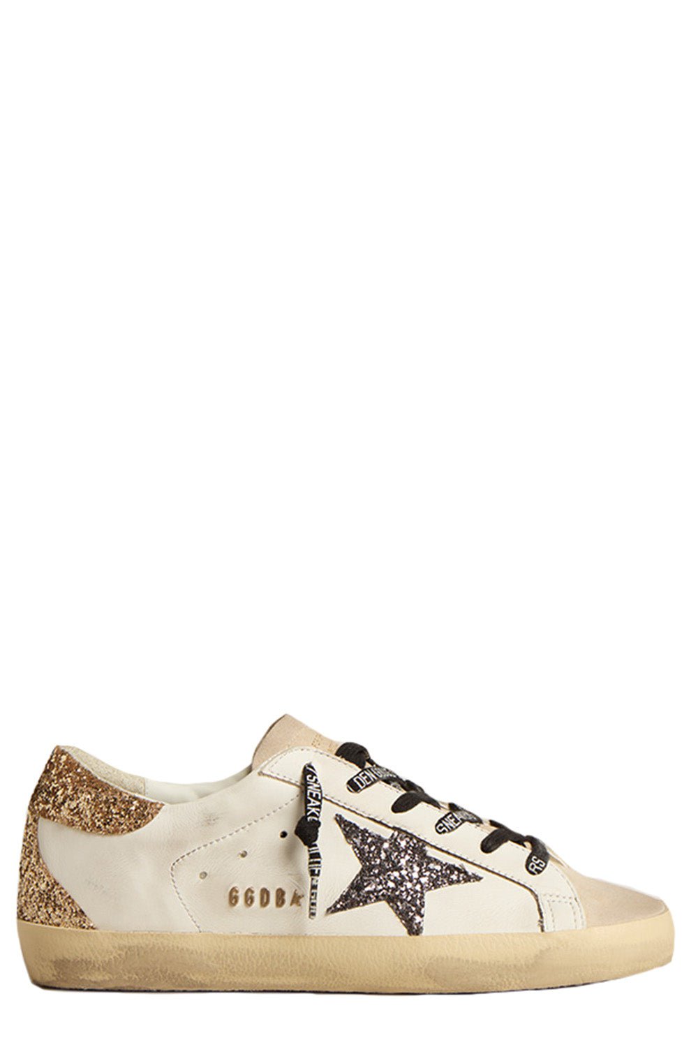 GOLDEN GOOSE-Super Star Glitter Sneaker-