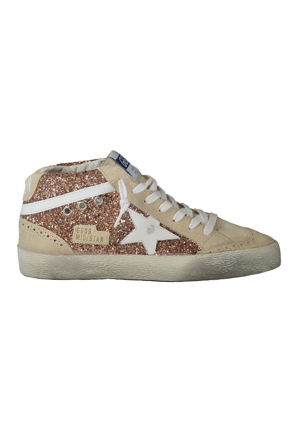 Mid Star Pink Sneaker-PINK-36-SHOESNEAKER-GOLDEN GOOSE