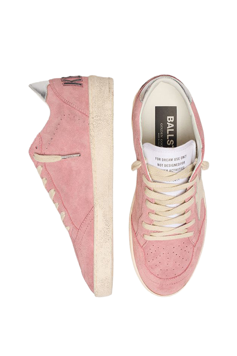  Ballstar Sneaker- Ballerina-PINK-37-SHOESNEAKER-GOLDEN GOOSE 