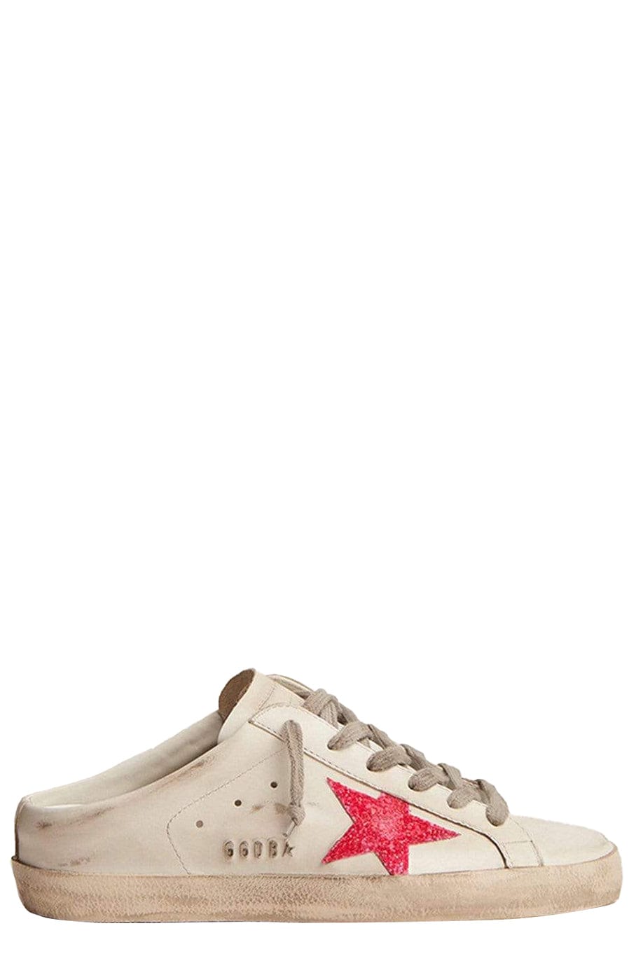 GOLDEN GOOSE-Super-Star Sabot Glitter Star Slip On Sneaker-