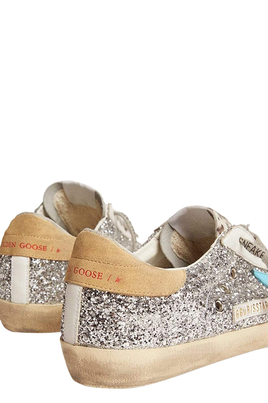 GOLDEN GOOSE-Super-Star Glitter Leopard-