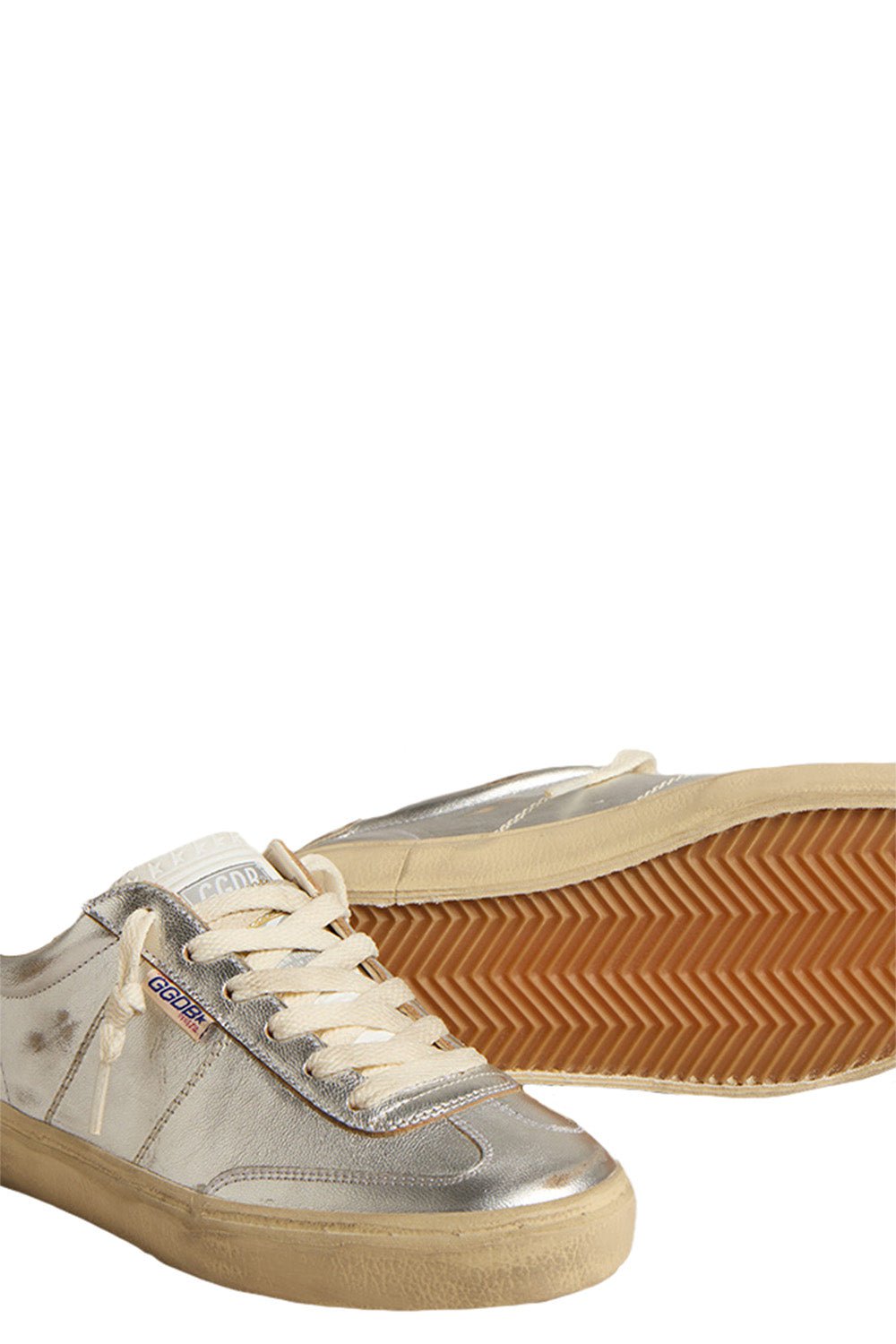 GOLDEN GOOSE-Soul-Star Laminated Sneaker-