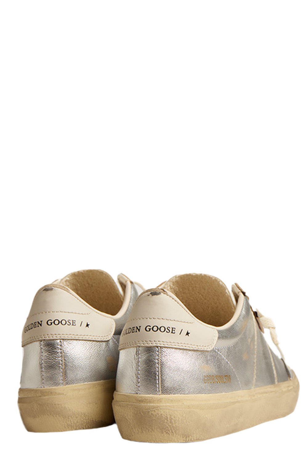 GOLDEN GOOSE-Soul-Star Laminated Sneaker-