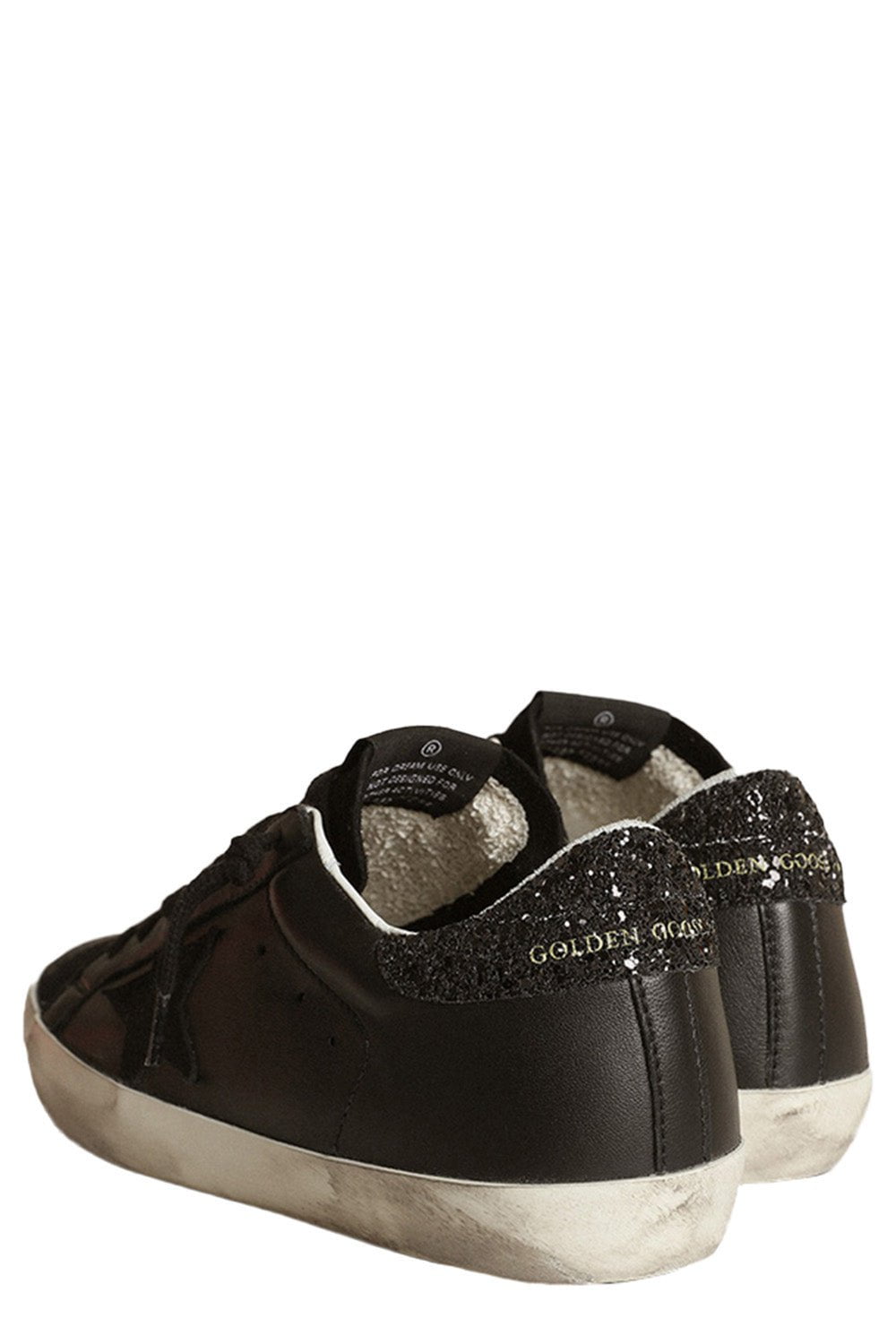 Super-Star Mixed Leather Sneaker SHOESNEAKER GOLDEN GOOSE   