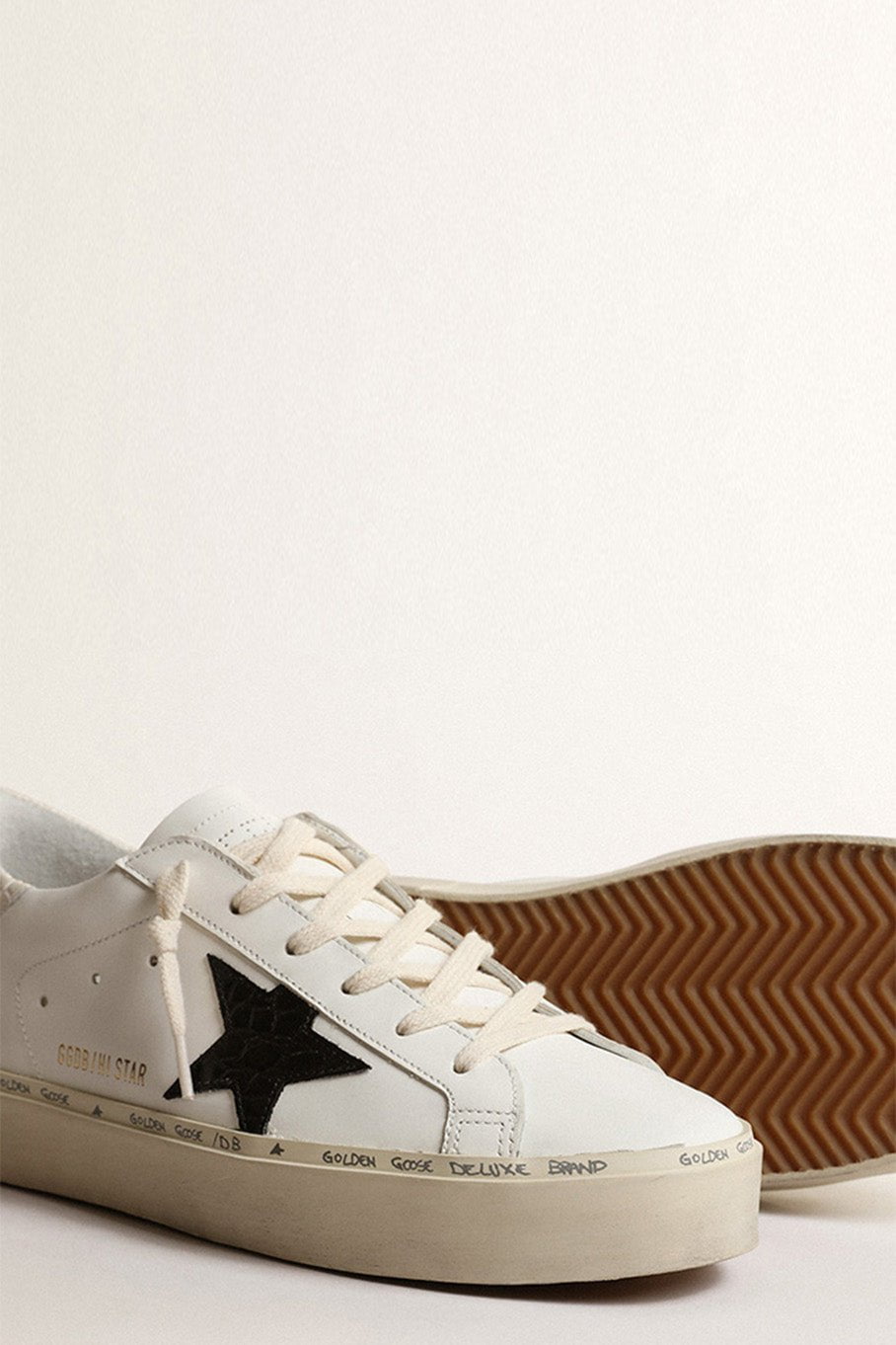 GOLDEN GOOSE-Hi Star Sneaker - Cocco-