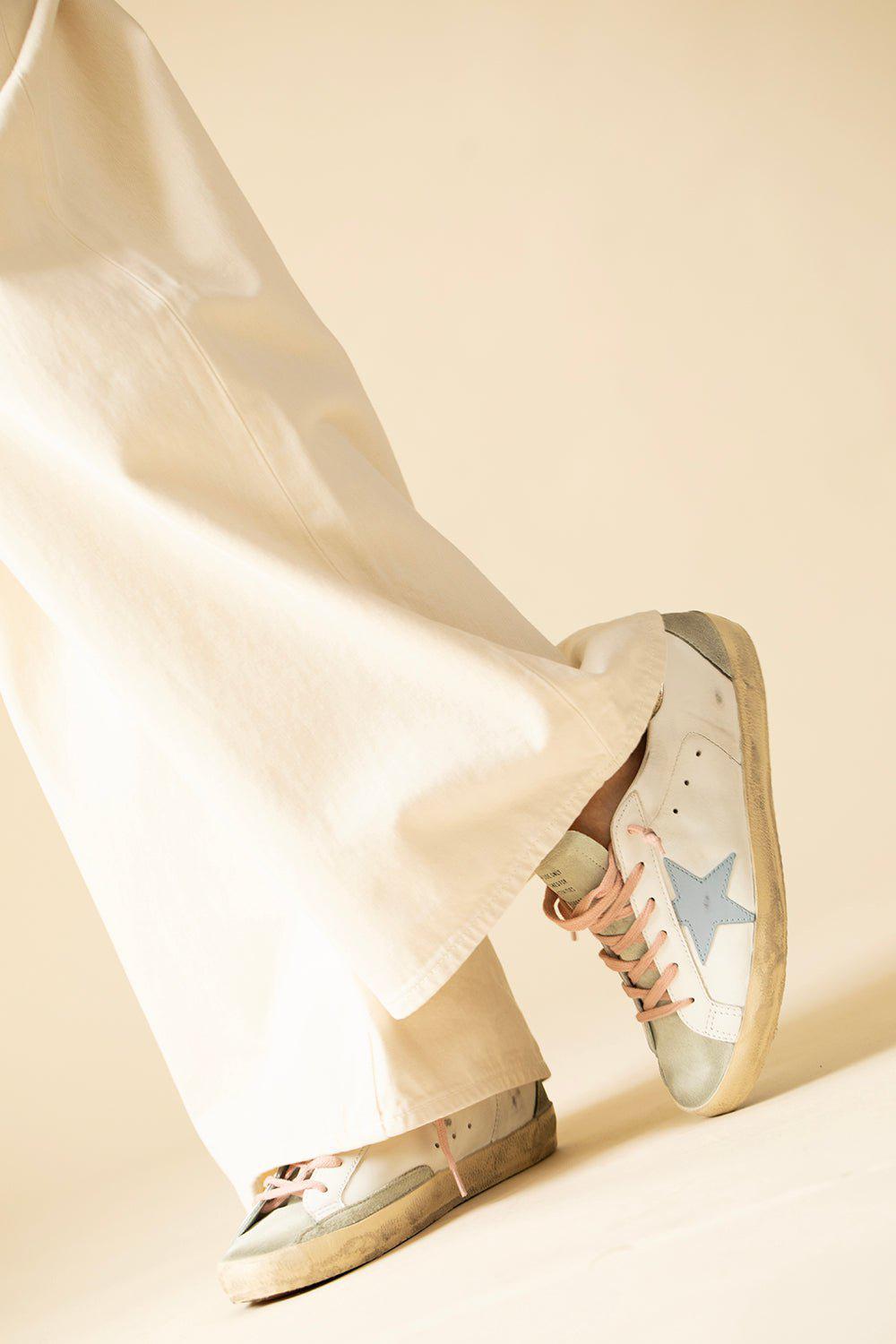 GOLDEN GOOSE-Super-Star Sneaker - White Ice-