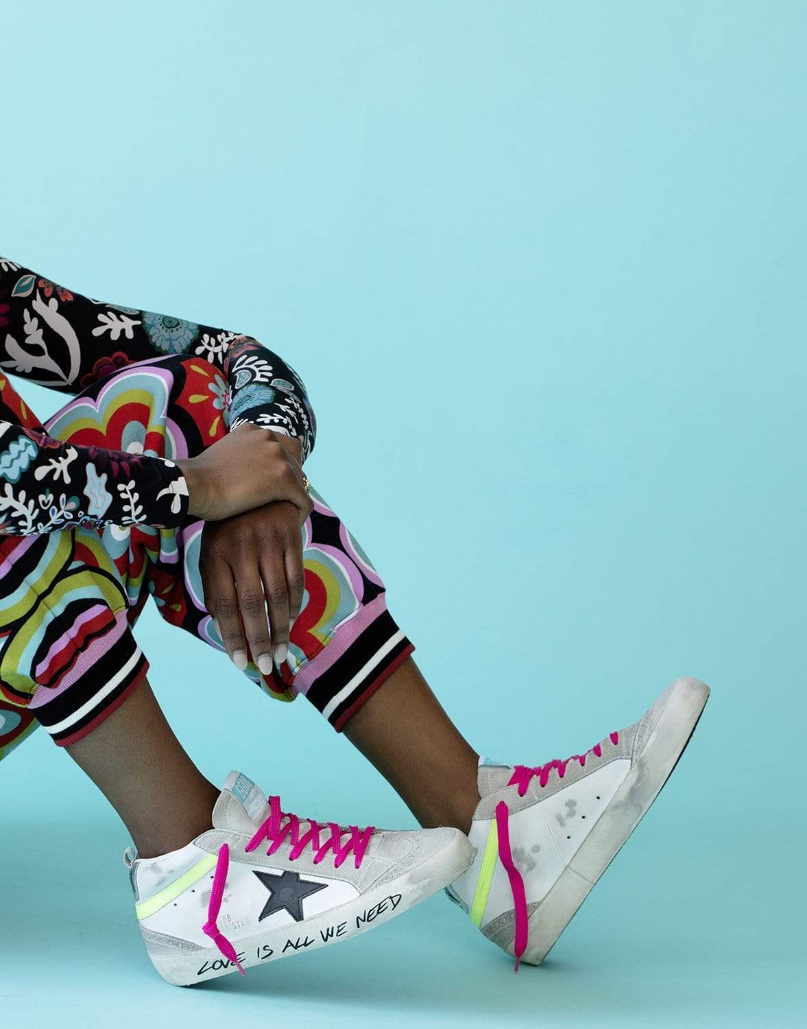 GOLDEN GOOSE-Mid-Star High Top Sneaker-