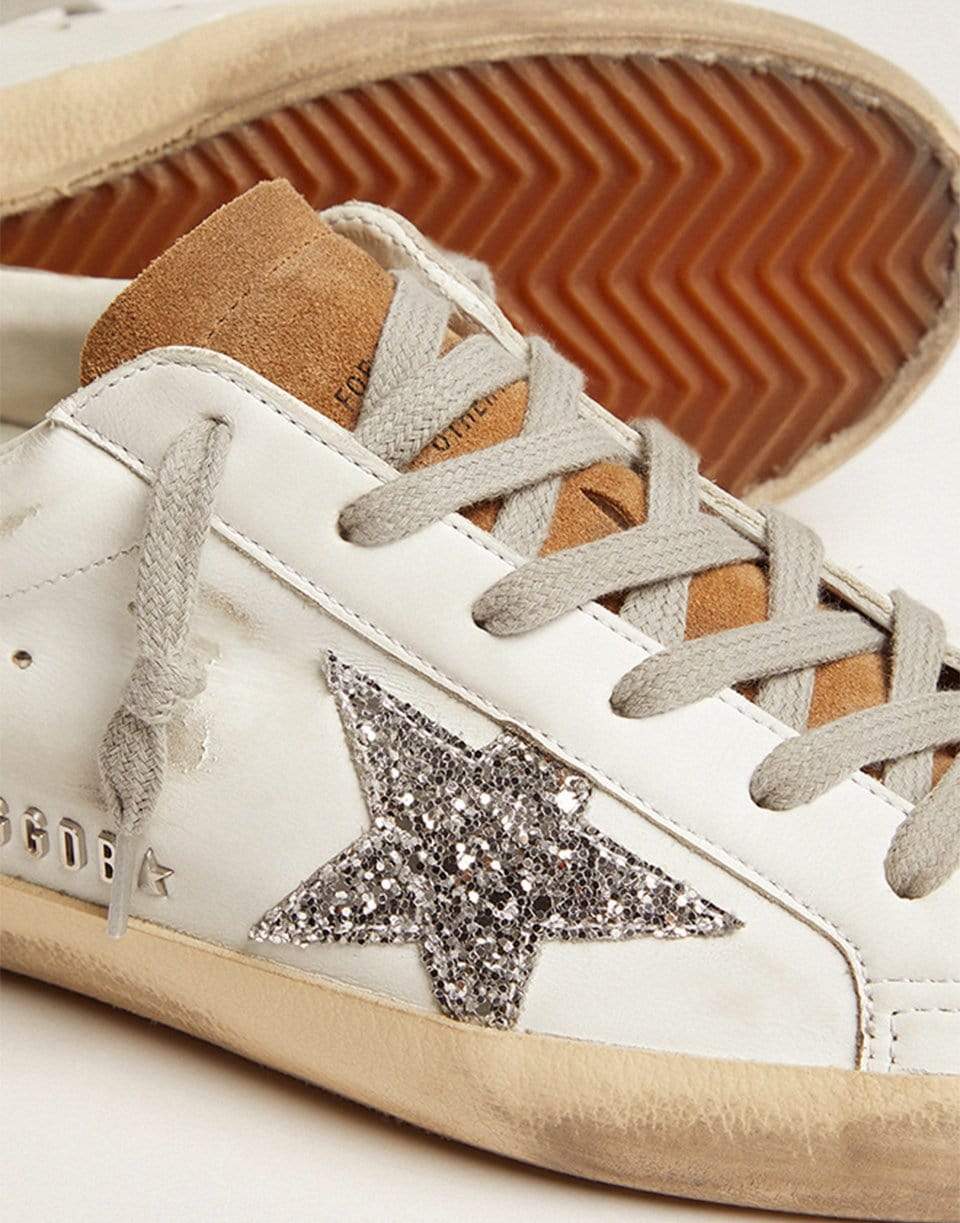 GOLDEN GOOSE-Super-Star Leather Suede Star-