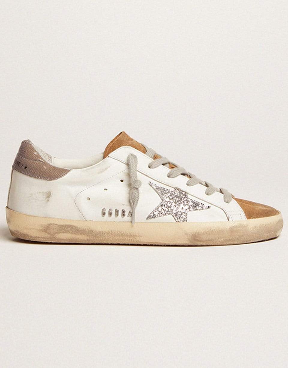 GOLDEN GOOSE-Super-Star Leather Suede Star-