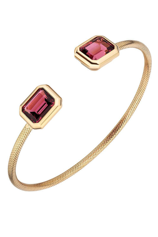 Rubellite G-One Bracelet-YELLOW GOLD-JEWELRYFINE JEWELBRACELET O-GOSHWARA