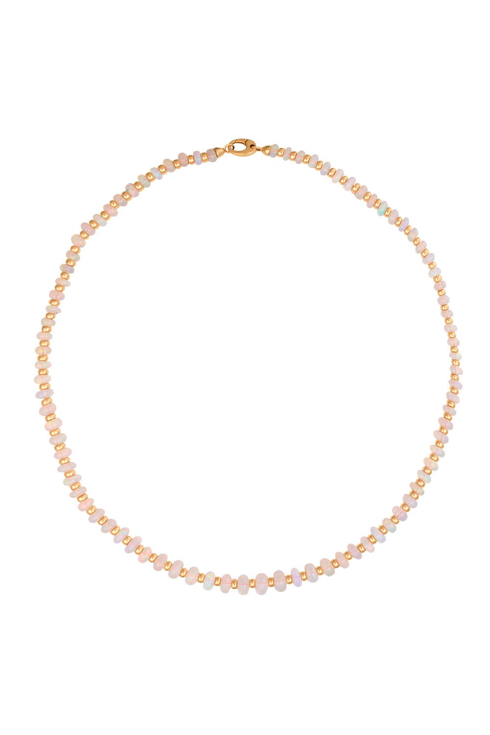 GOSHWARA-Beyond Opal Layer Necklace-YELLOW GOLD