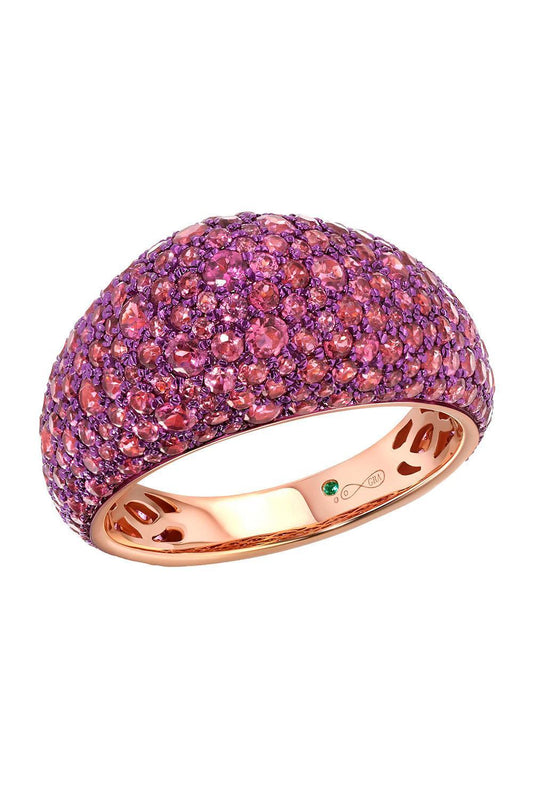 Rhodolite Bahia Ring-ROSE GOLD-7-JEWELRYFINE JEWELRING-GRAZIELA