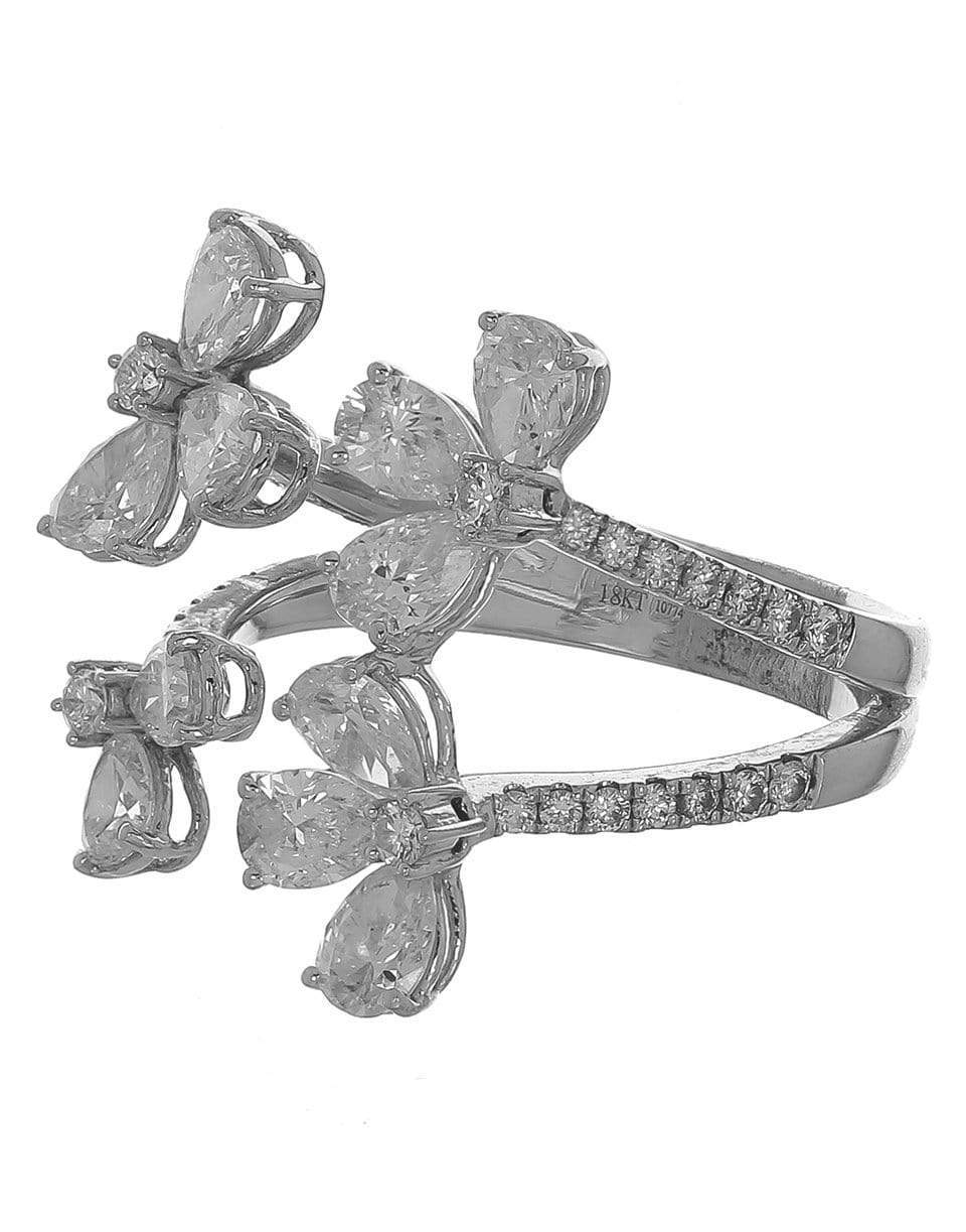GRAZIELA-Diamond Open Ascension Ring-WHITE GOLD