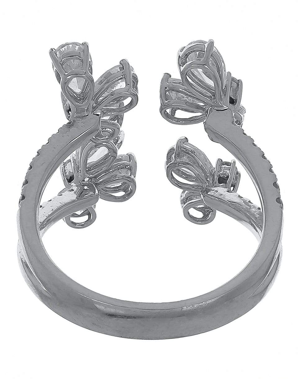GRAZIELA-Diamond Open Ascension Ring-WHITE GOLD