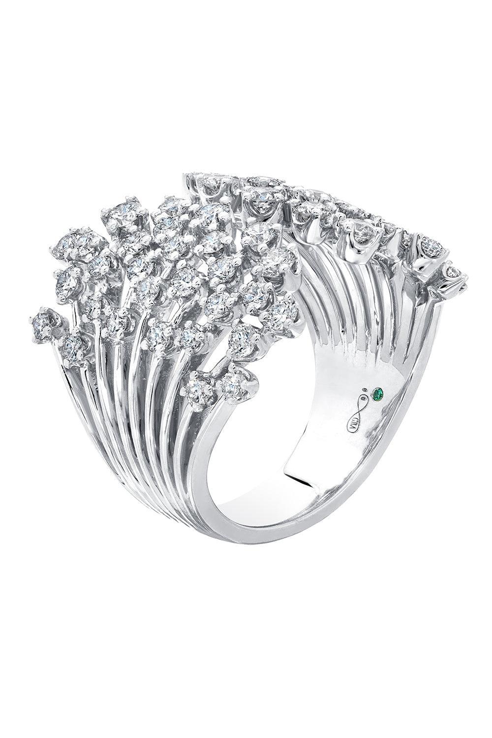 Diamond Acaí Ring-YELLOW GOLD-7-JEWELRYFINE JEWELRING-GRAZIELA