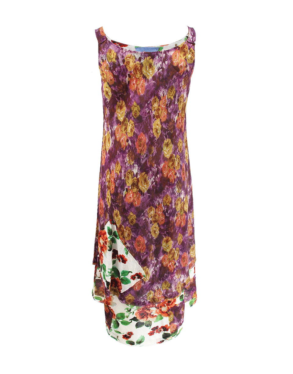GREGORY PARKINSON-Double Layer Overall Dress-