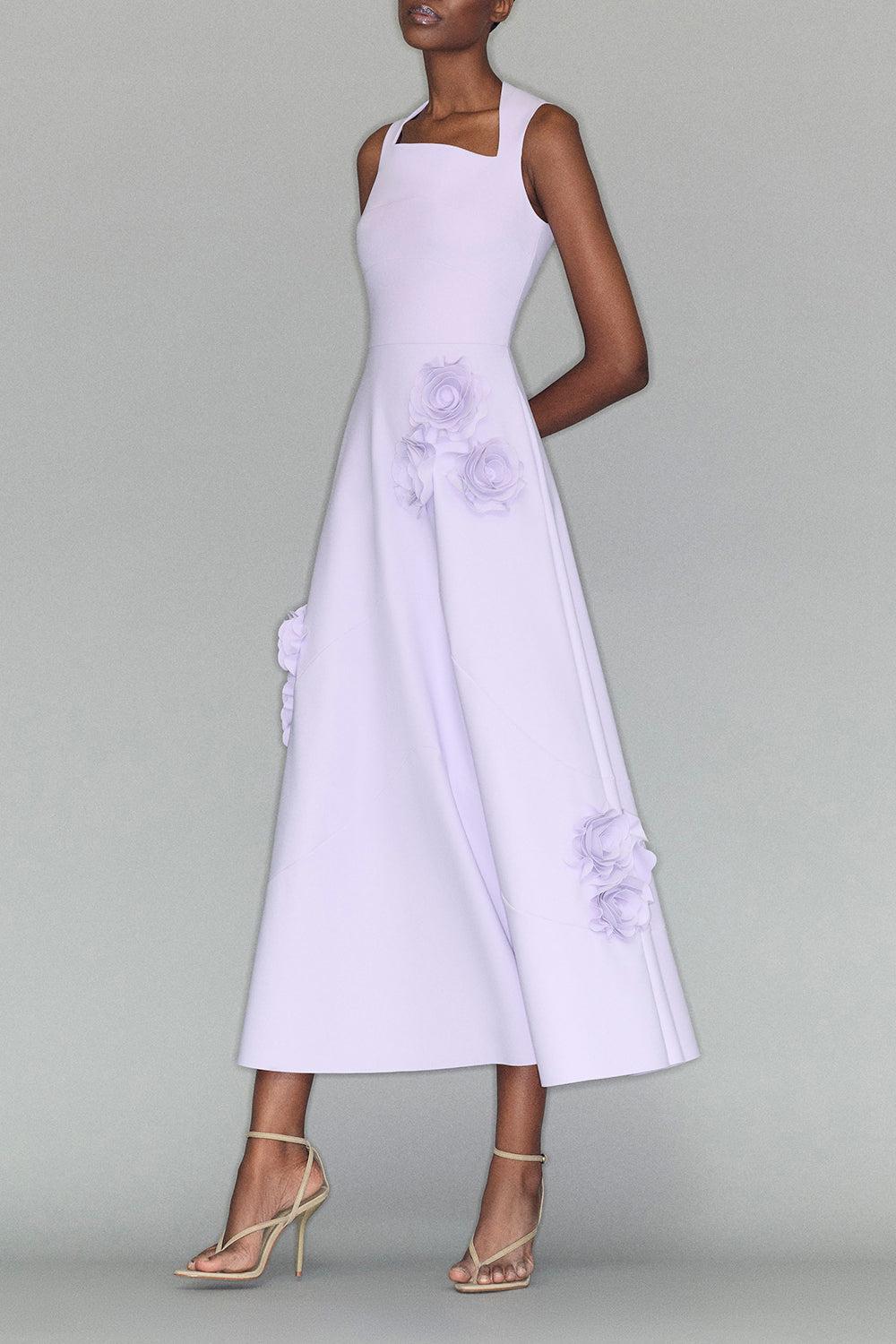 Parrot Dress-PURPLE-4-CLOTHINGDRESSCOCKTAIL-GRETA CONSTANTINE