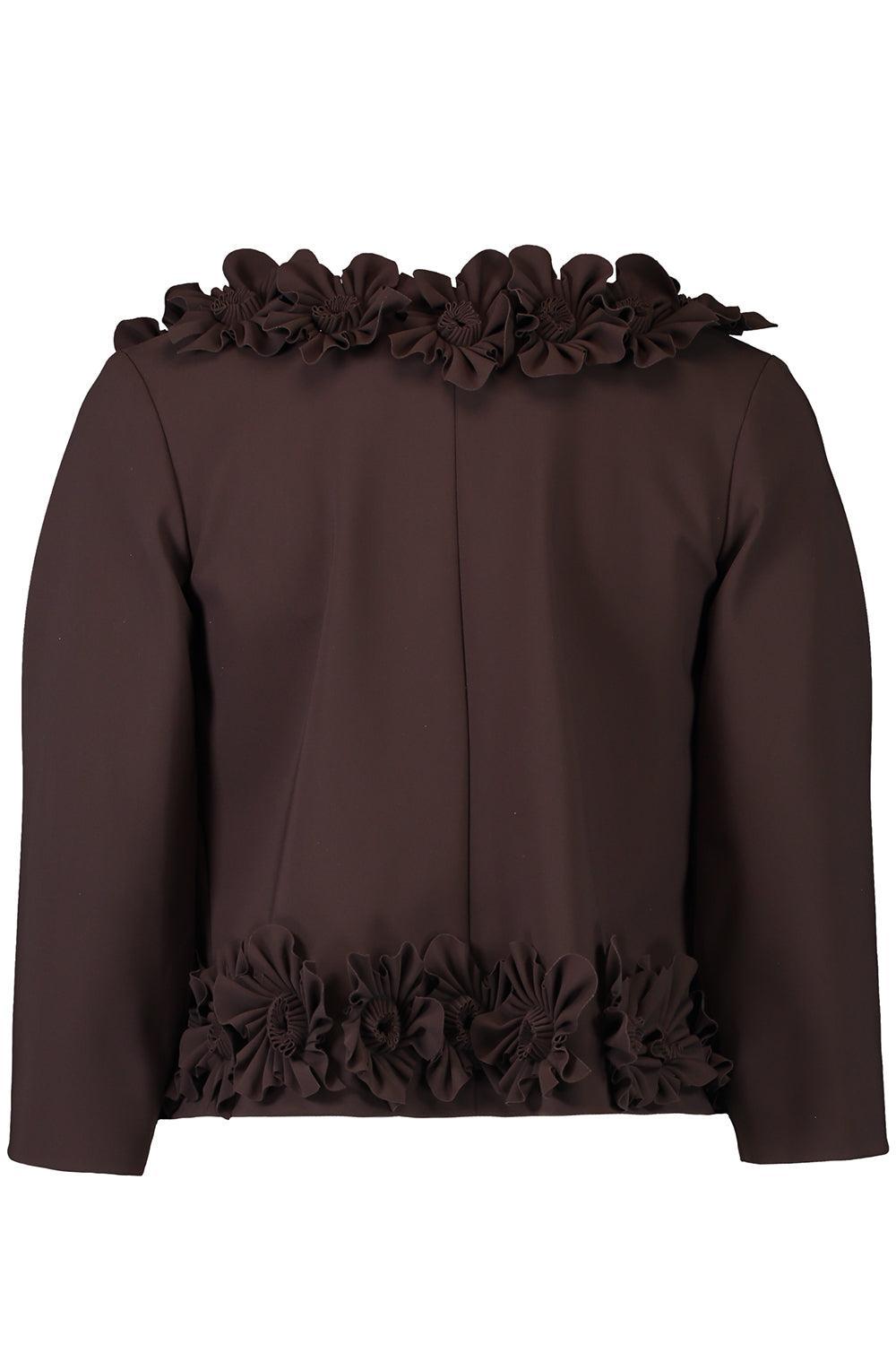 Loven Flora Jacket-BROWN-8-CLOTHINGJACKETEVENING-GRETA CONSTANTINE