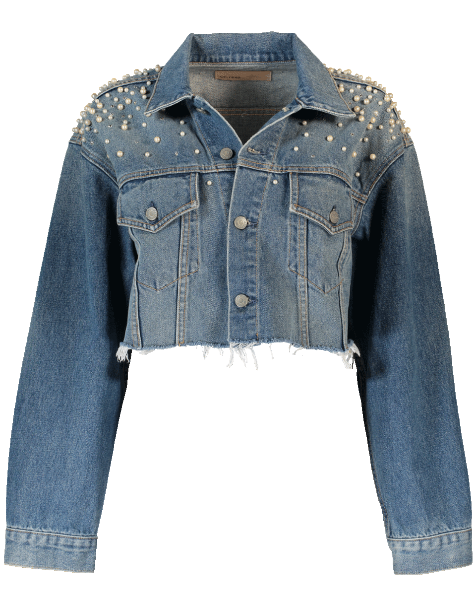 GRLFRND-Cropped Eve Denim Jacket-