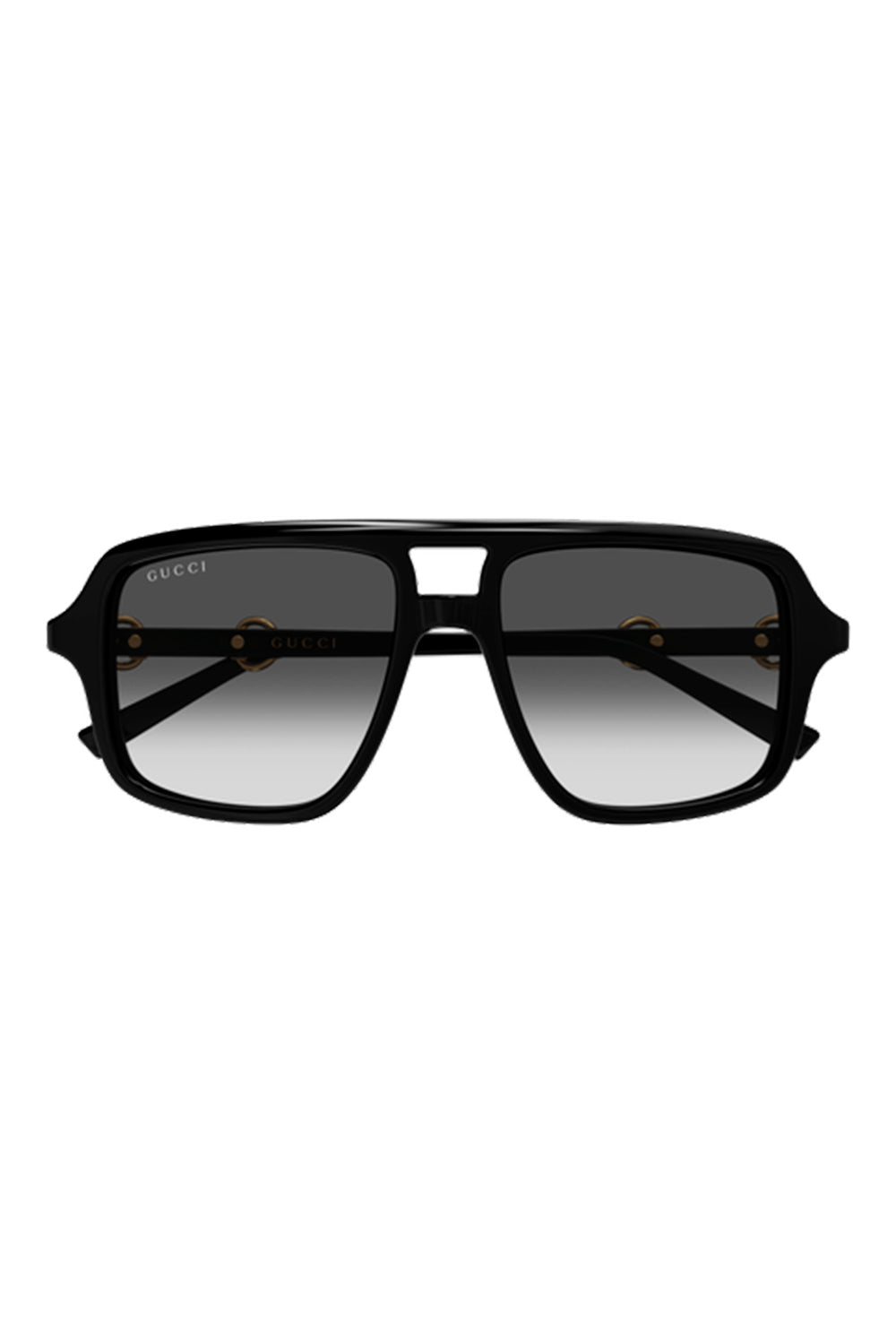 Navigator Sunglasses - Black Grey-BLACK-ACCESSORIESUNGLASSES-GUCCI