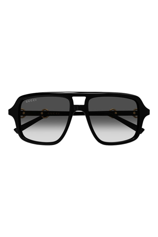 Navigator Sunglasses - Black Grey