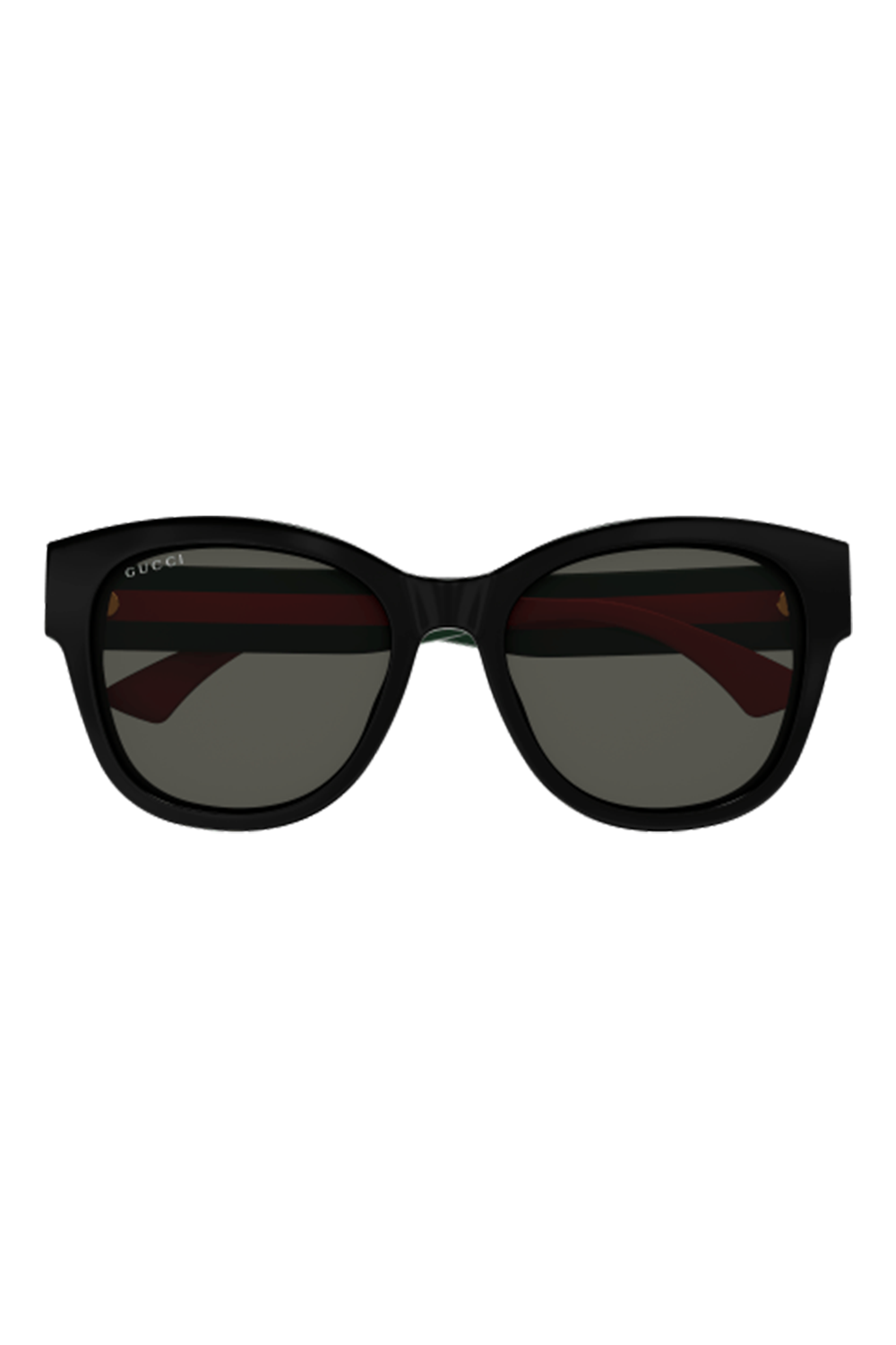 Side Logo Sunglasses-BLACK/GREEN/GREY-ACCESSORIESUNGLASSES-GUCCI