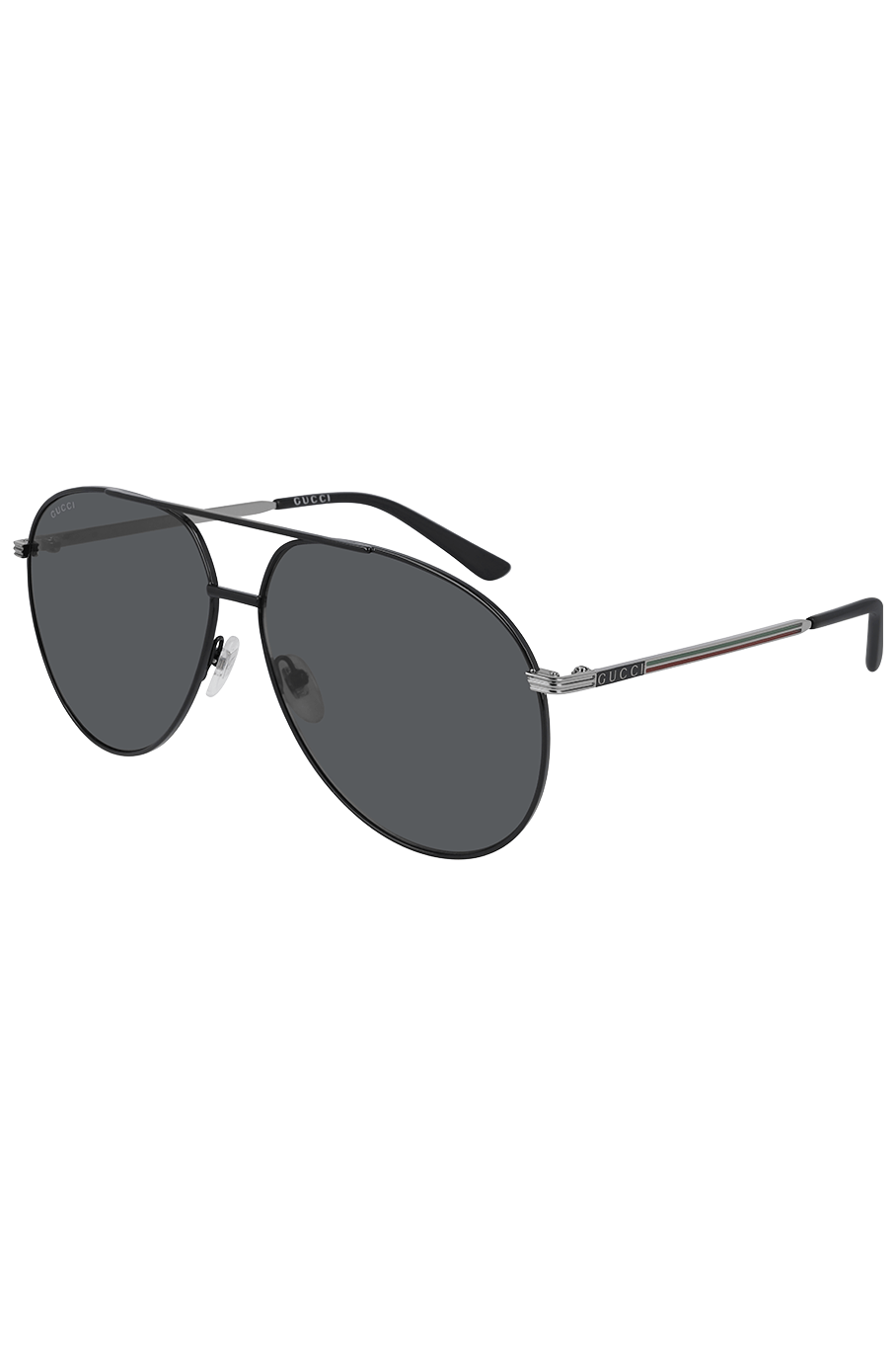 GUCCI-Aviator Sunglasses - Black Grey-BLCK/GREY