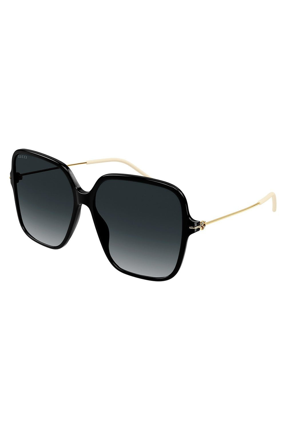 GUCCI-Oversized Square Sunglasses-BLCK/GRY