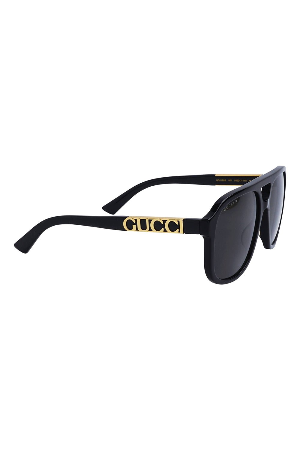 GUCCI-Mask Sunglasses-BLK/GREY