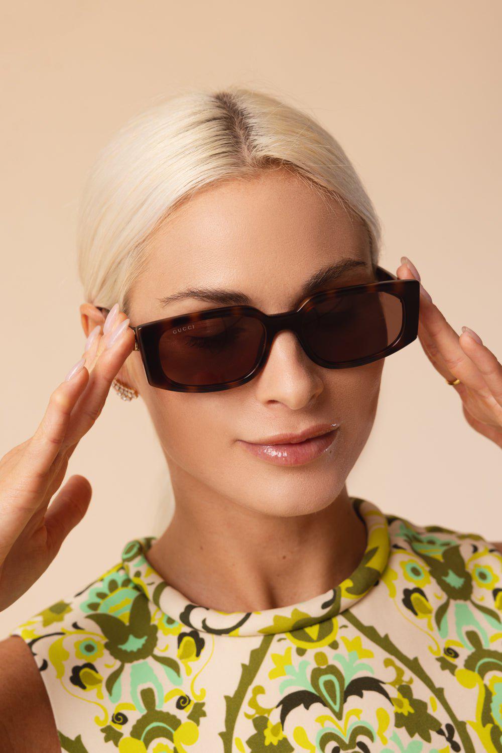 GUCCI-GG Generation Sunglasses-DKHAV/BR