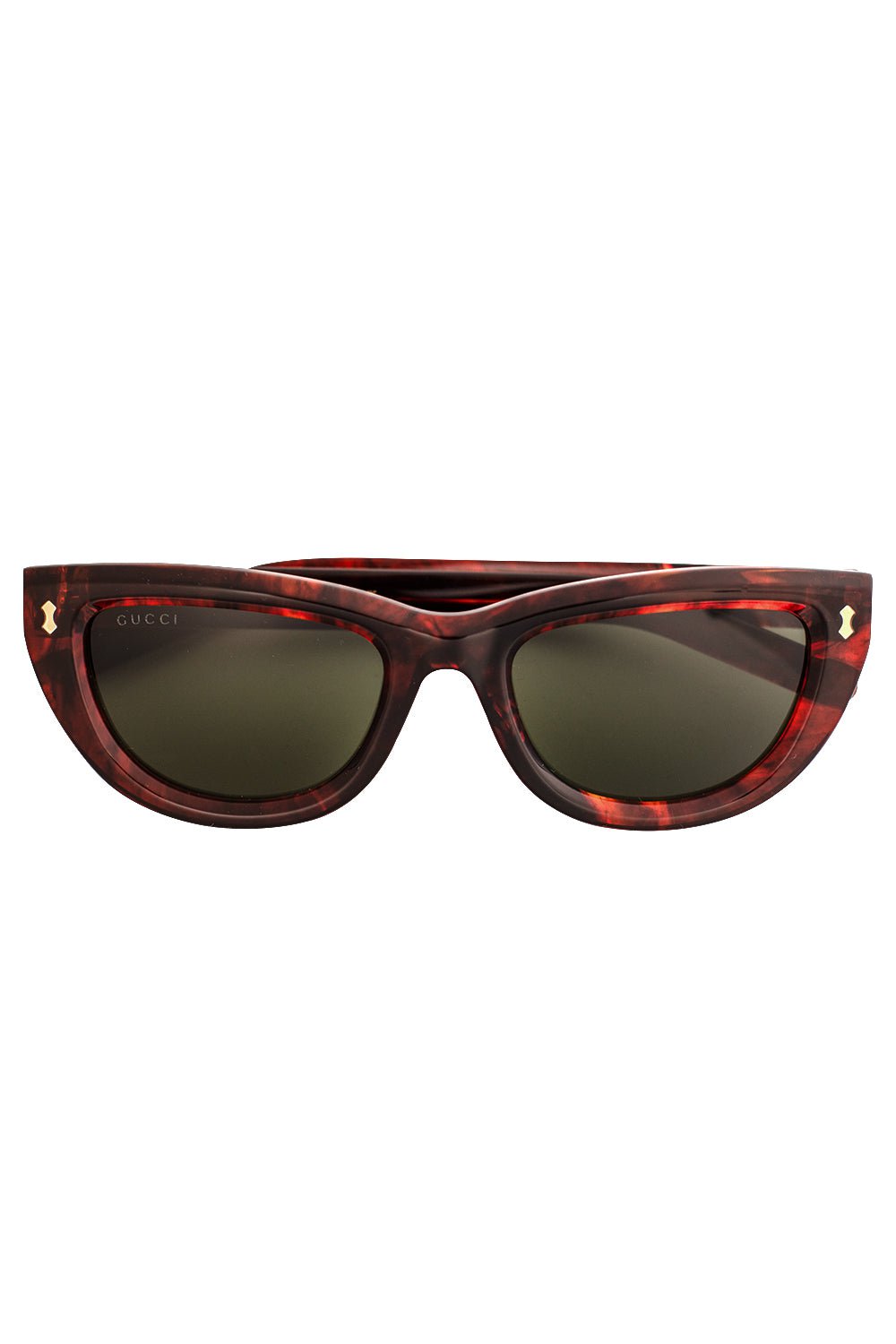 GUCCI-Cat Eye Frame Sunglasses-DKHAVGRN