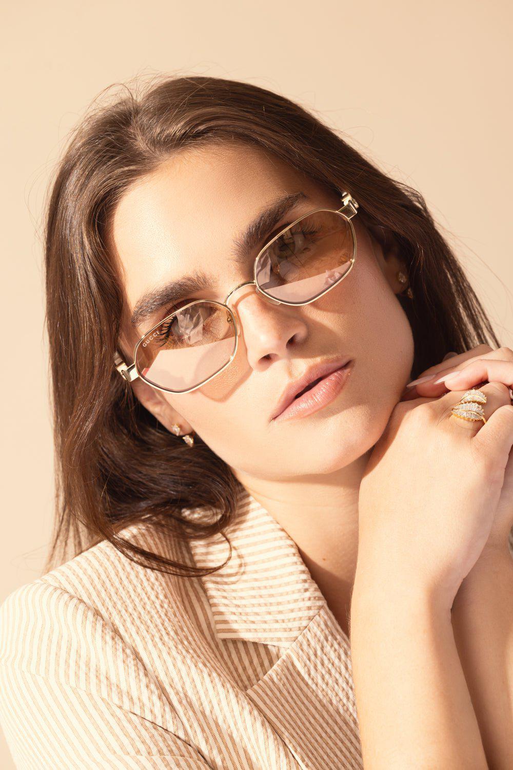 Round Frame Sunglasses GUCCI Marissa Collections