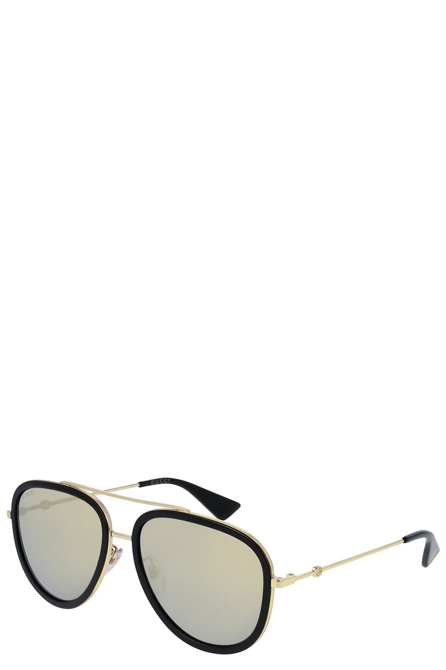 GUCCI-Aviator Sunglasses-GOLD