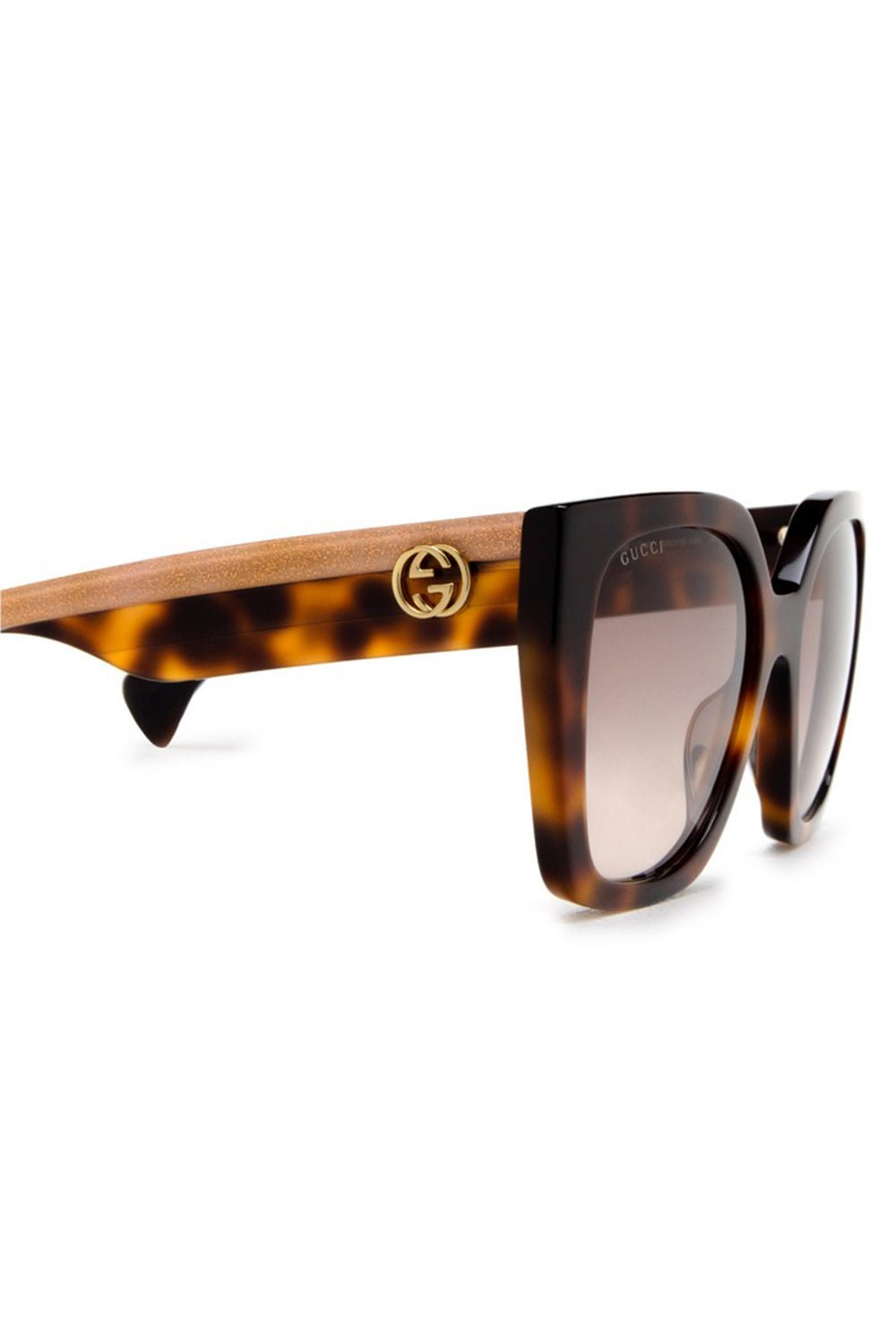 GUCCI-Oversized Square Sunglasses-HV/CR/BR