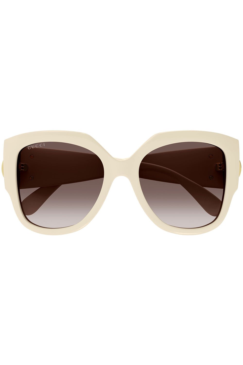 GUCCI-Butterfly Sunglasses-IVORY