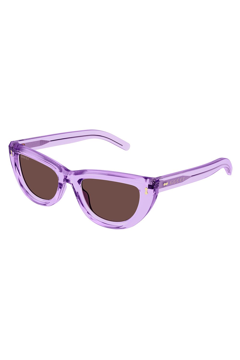 GUCCI-Cat Eye Frame Sunglasses-LILACBRN