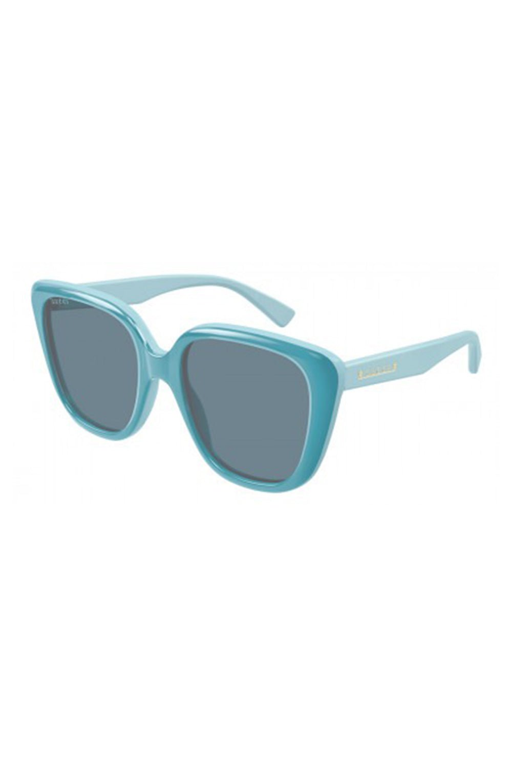 GUCCI-Large Square Sunglasses-LT. BLUE