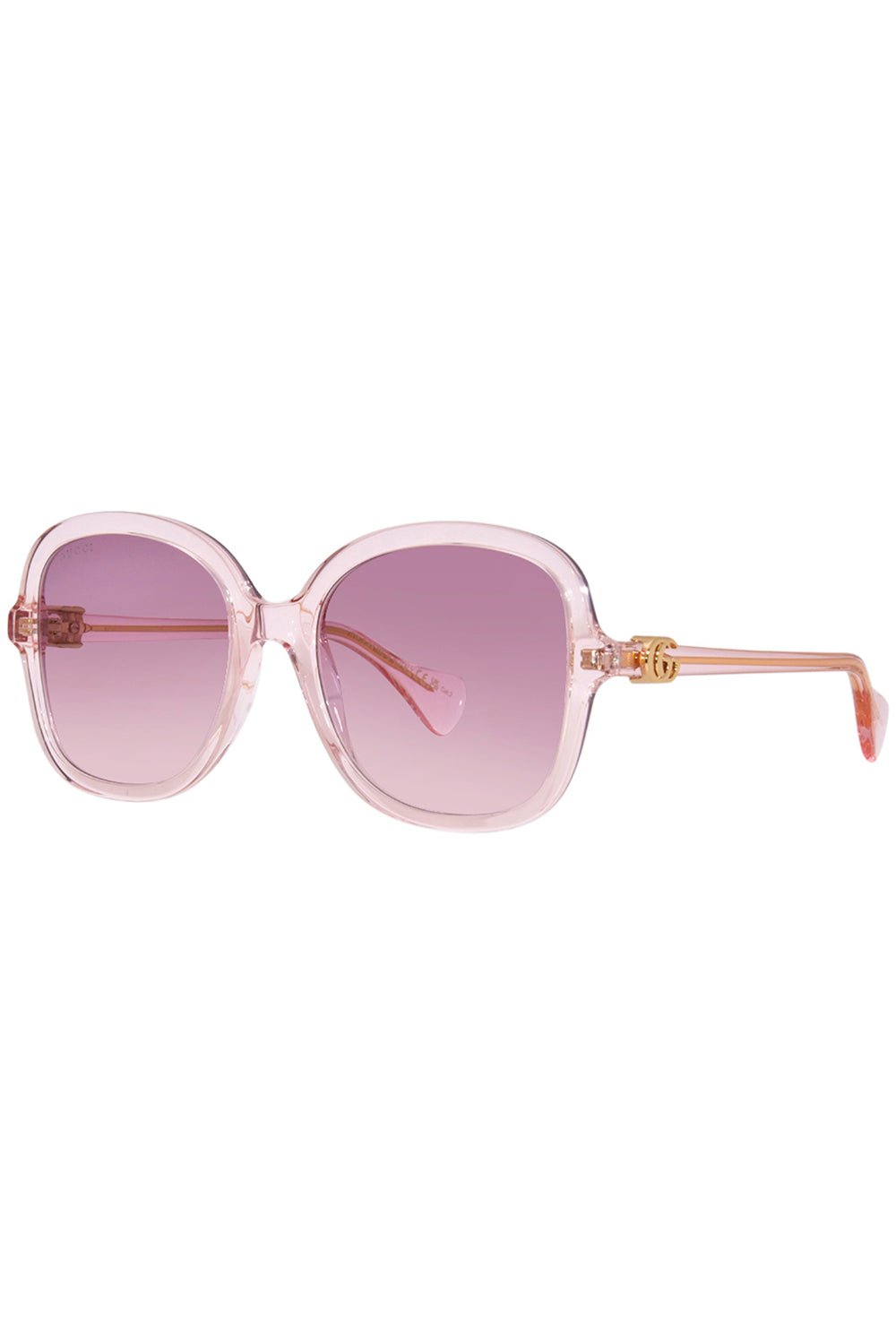 GUCCI-Oversized Sunglasses-PNK/VIL