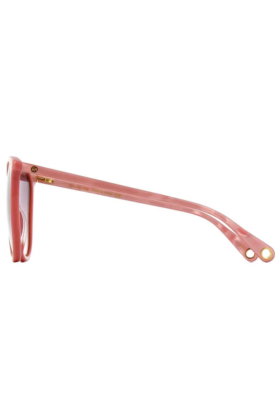 GUCCI-Pink Acetate Sunglasses-PNK/VLT