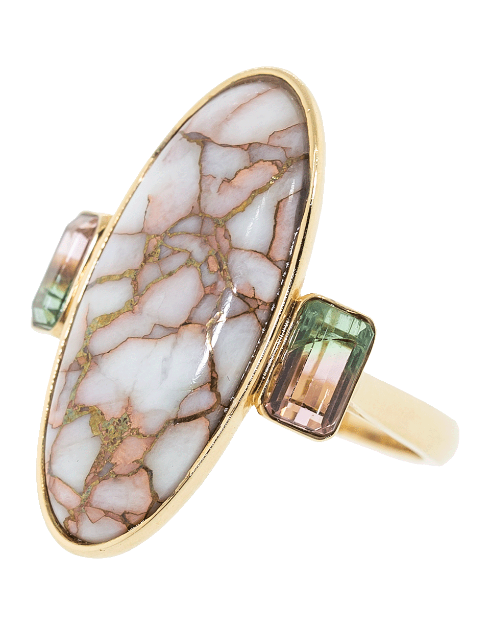 Oval White Quartz Ring | GUITA M – Marissa Collections
