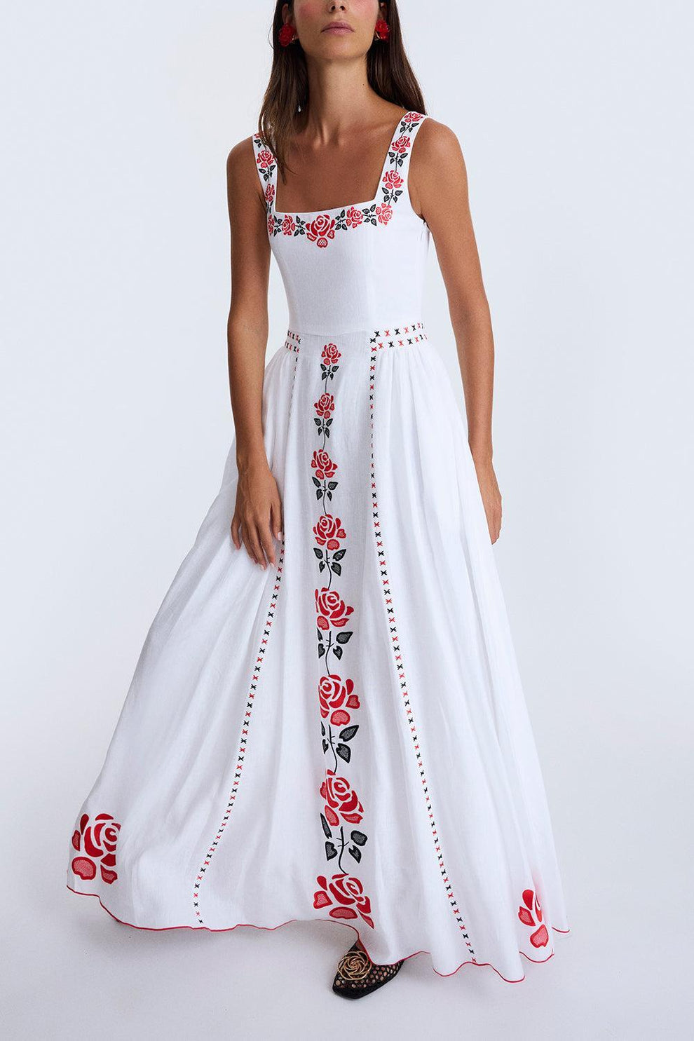 knee length dresses for ladies KATHLEEN DRESS – Gül Hürgel Global main image 0