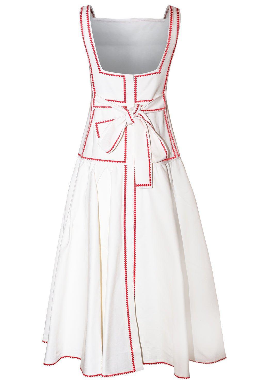 open lace back dress Valentine Dress