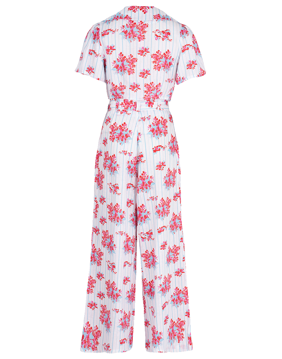 GUL HURGEL-Floral Print Pant & Shirt Set-